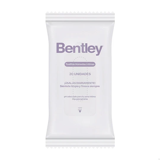 BENTLEY TOALLAS HUMEDAS INT X20 UNID