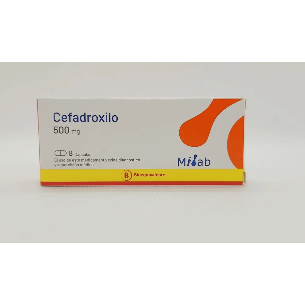CEFADROXILO 500 MG CJ X 8 CAPSULAS