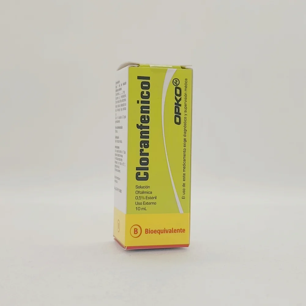 CLORANFENICOL 0,5% 10 ML SOLUCION OFTAL