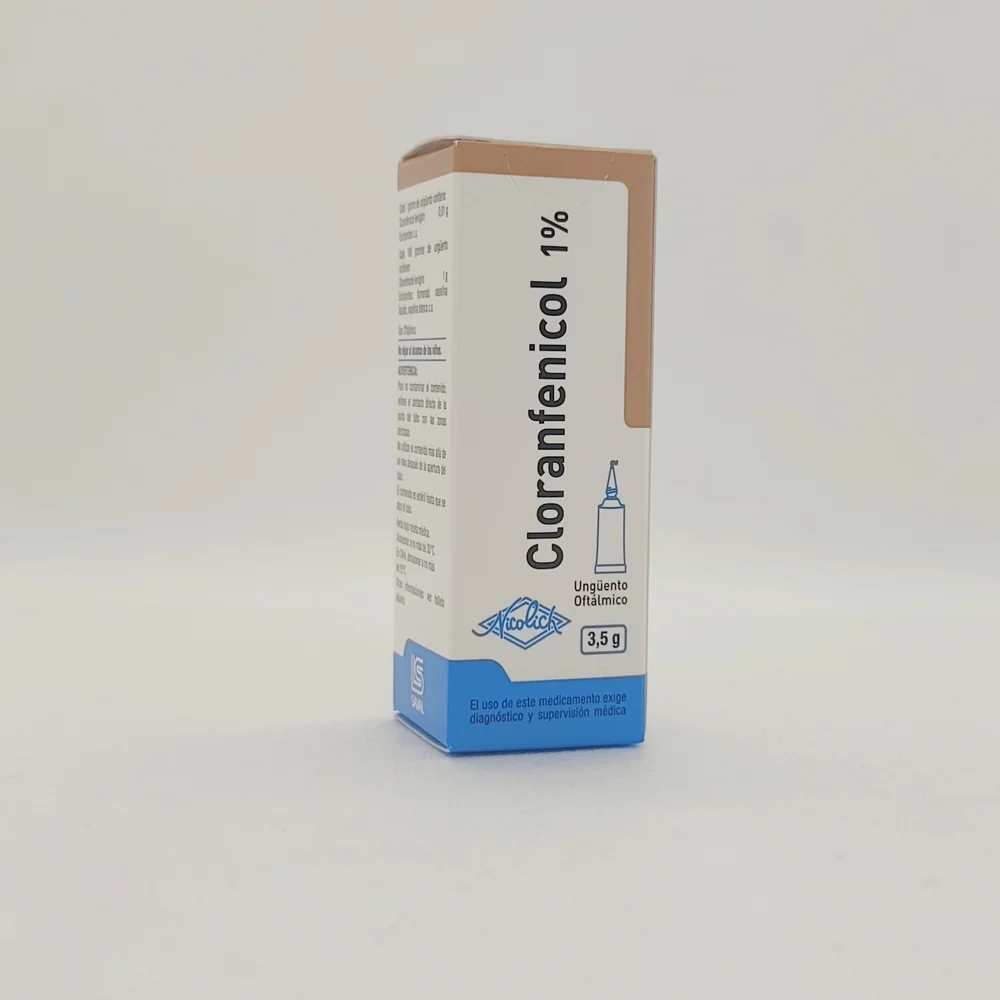 CLORANFENICOL 1 % X 3,5 GR UNG OFTALMICO