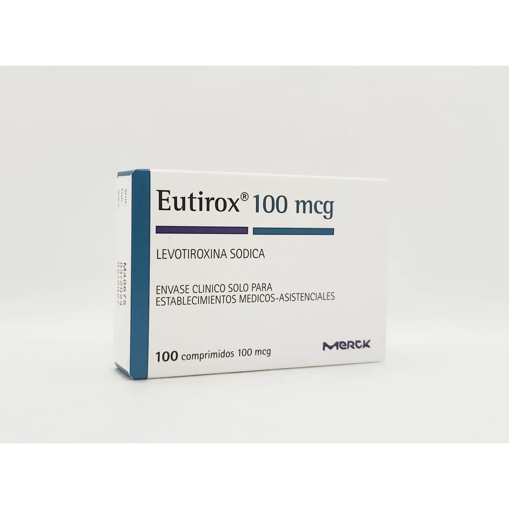 EUTIROX 100 MCG CJ X 100 COMPRIMIDOS