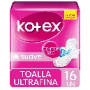 KOTEX ULTRADISCRETA C/ALAS X 16 UND