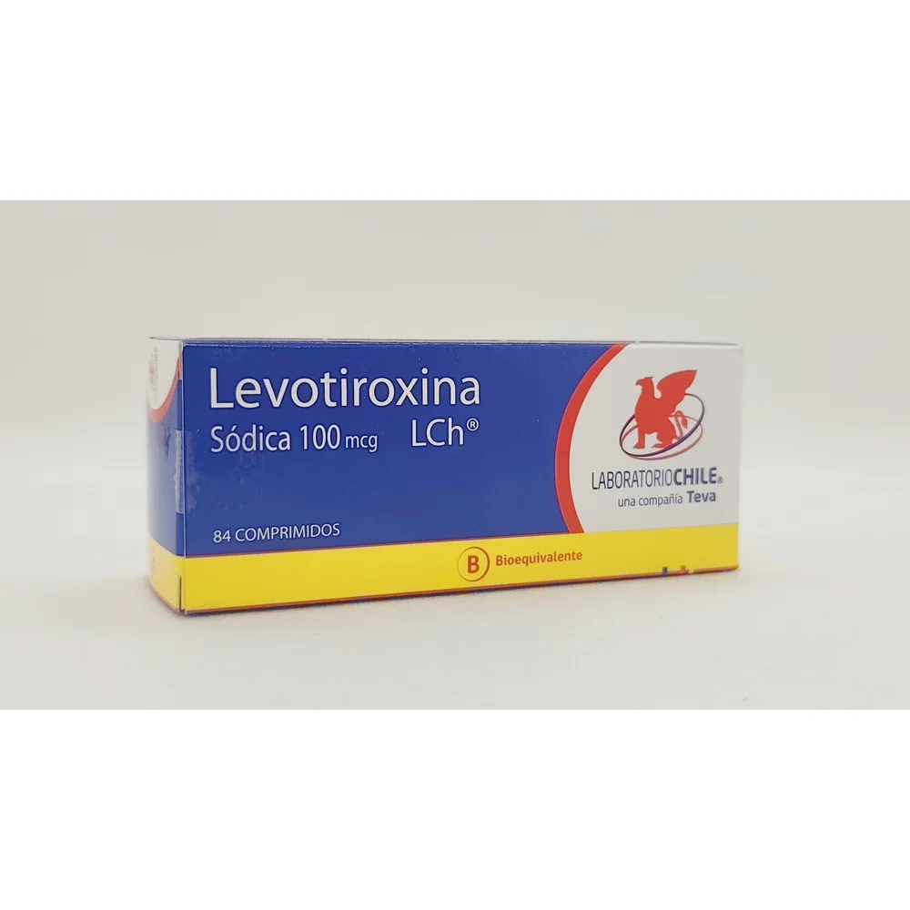 LEVOTIROXINA SODICA 100 MCG X 84 COMPRIMIDOS