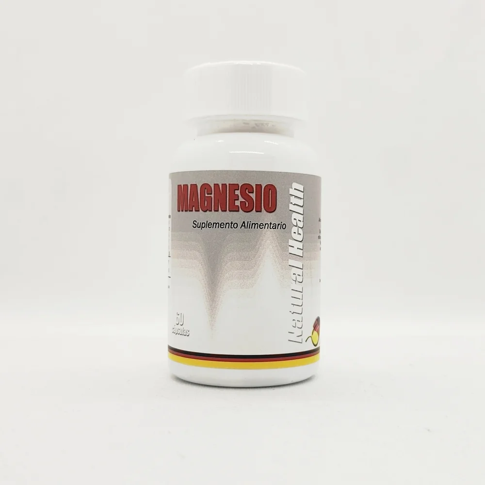 MAGNESIO NATURAL HEALTH X 60 CAPSULAS