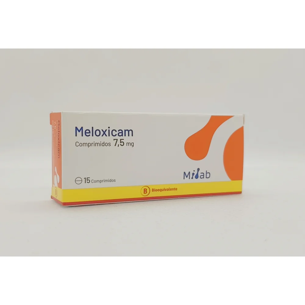 MELOXICAM 7,5 MG CJ X 15 COMPRIMIDOS