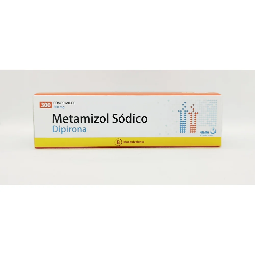 METAMIZOL SODICO 300 MG CJ X 300 COMPRIMIDOS