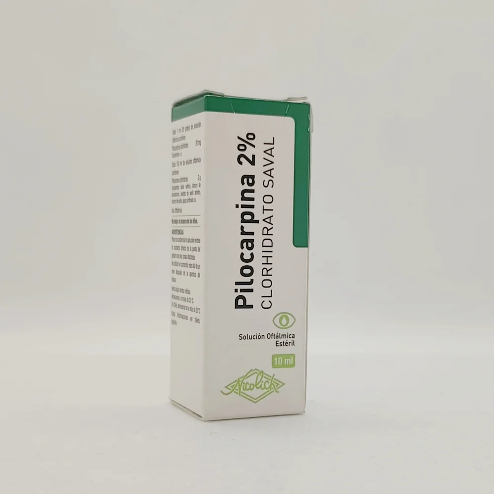 PILOCARPINA 2% X 10 ML SLN OFTALMICA