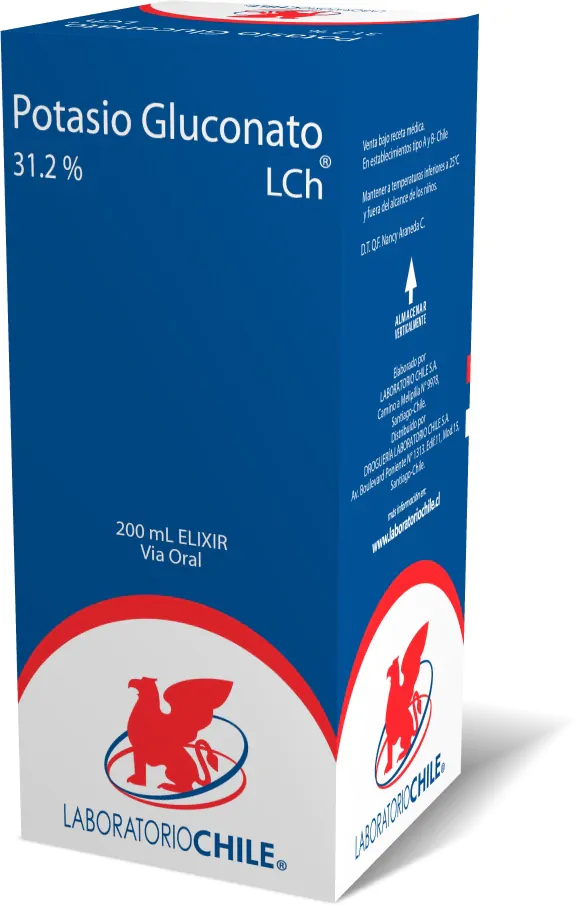 POTASIO GLUCONATO 31.2% ELIXIR 200 ML
