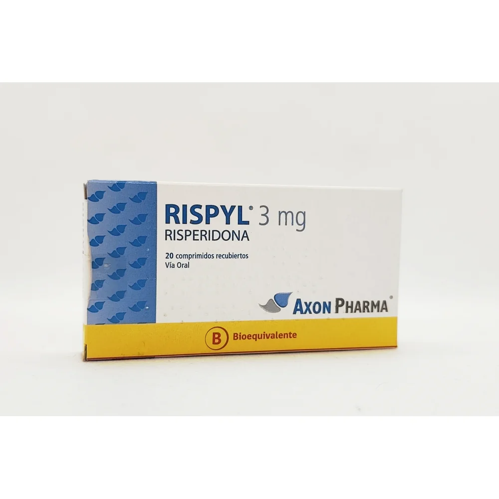 RISPYL 3 MG CJ X 20 COMP RECUBIERTOS