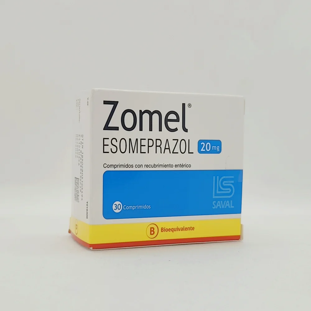 ZOMEL 20MG CJ X 30 COMP RECUBIERTOS
